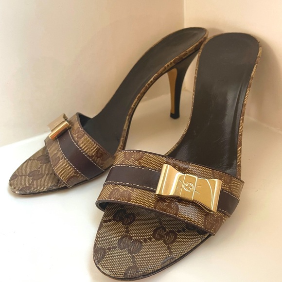 Gucci vintage heels (3.5”). In excellent condition. size: 6.5 - Picture 1 of 8